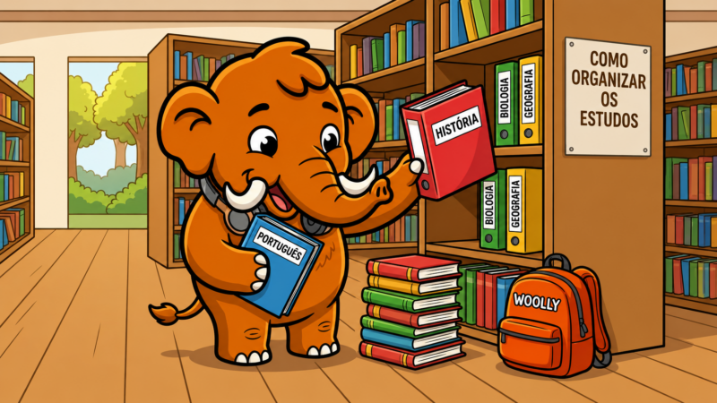como organizar os estudos